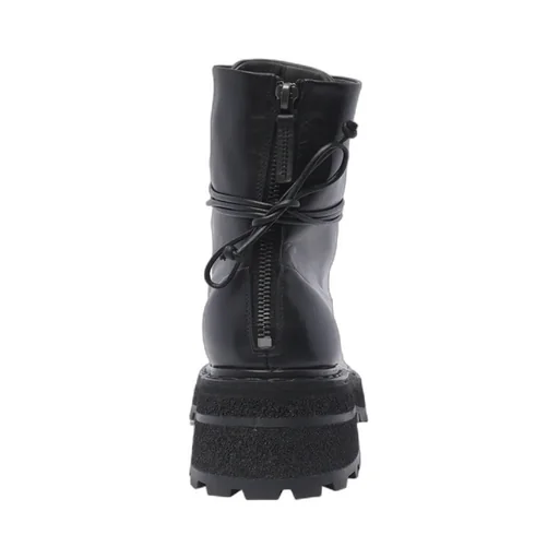 Lace-Up Ankle Boots