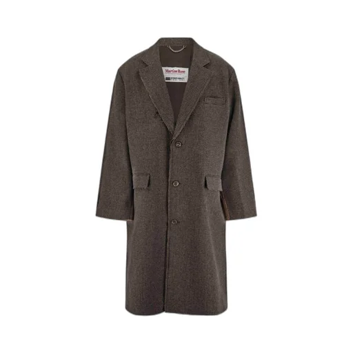 Two-Toned Single-Breasted Coat