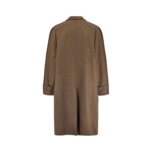 Two-Toned Single-Breasted Coat