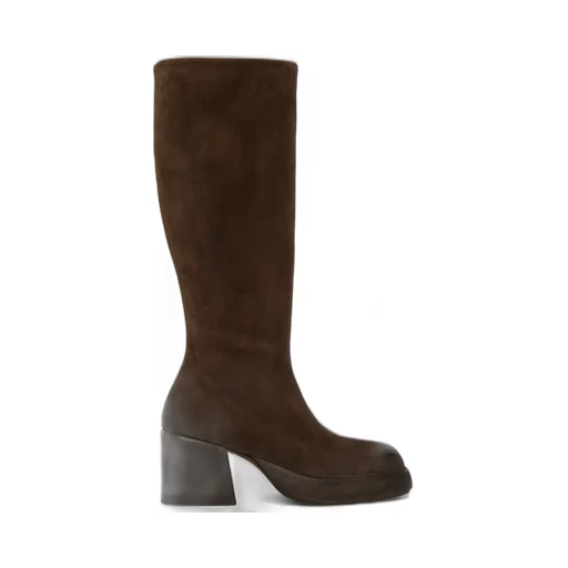 Plattino Square Head Boots