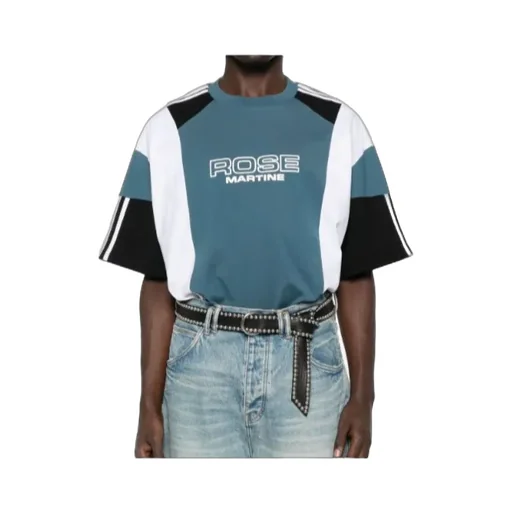 Spliced Striped T-Shirt