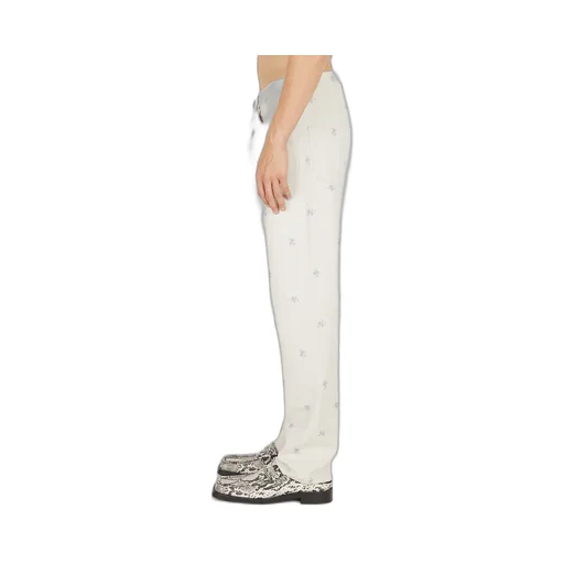 Relaxed Floral Print Jeans