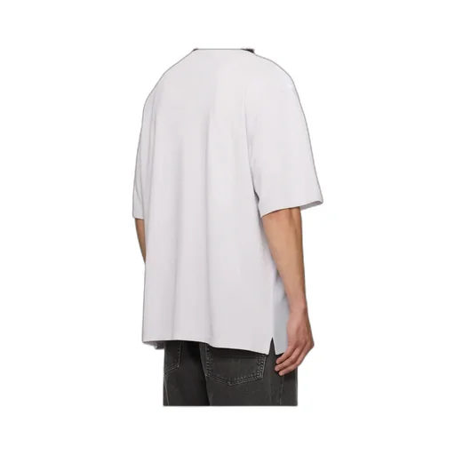 Oversized Paneled Polo Shirt