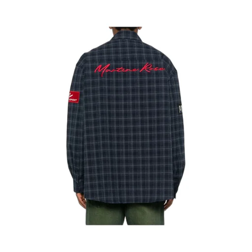 Checked Long-Sleeved Shirt