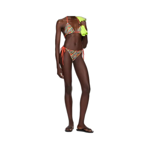 Stretch Nylon Knit Bikini Top