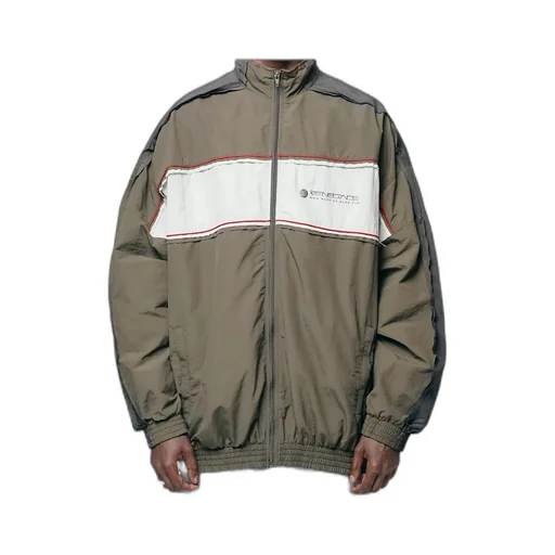 Layered Track Jacket