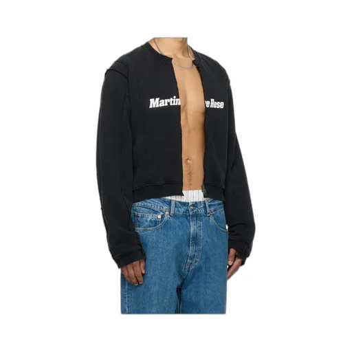 Shrunken Zip-Up Sweatshirt