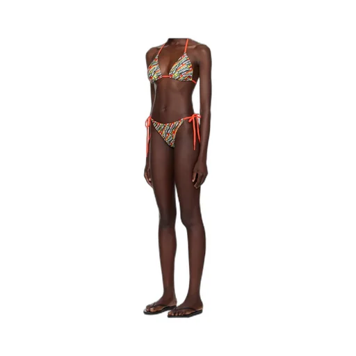 Stretch Nylon Knit Bikini Top