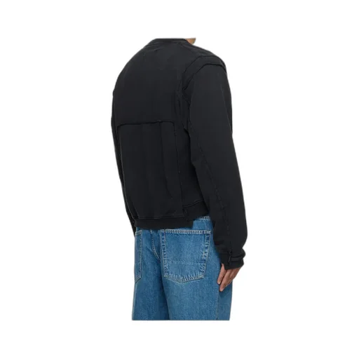 Shrunken Zip-Up Sweatshirt