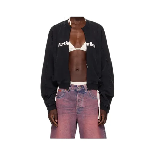 Shrunken Zip Up Crew Jacket
