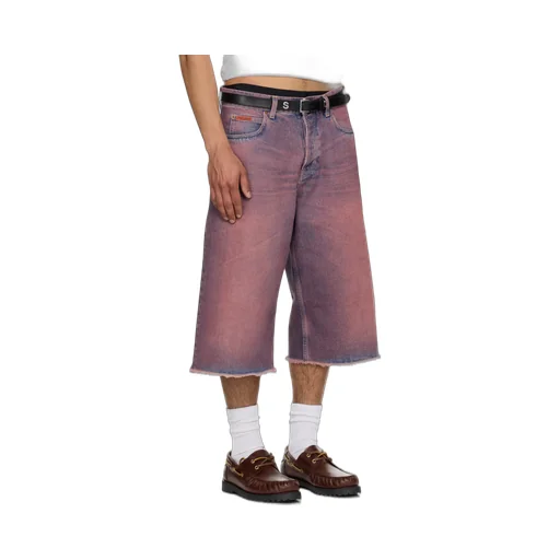 Frayed Denim Shorts