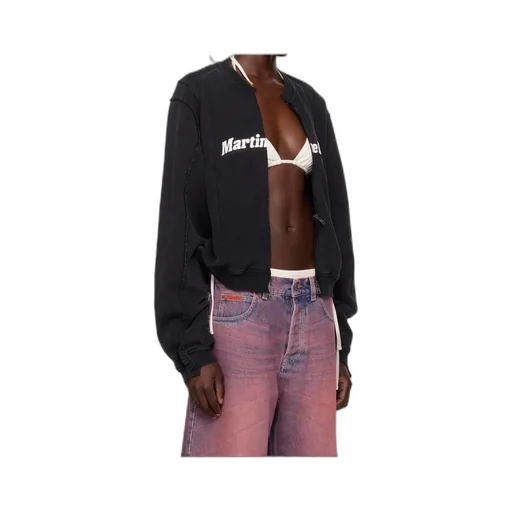 Shrunken Zip Up Crew Jacket