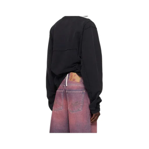 Shrunken Zip Up Crew Jacket