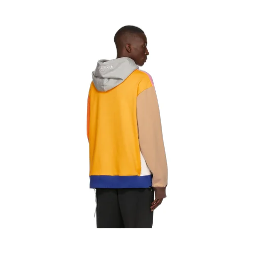 Color Matching Hooded Hoodie
