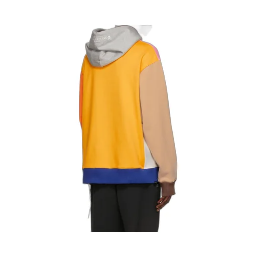 Color Matching Hooded Hoodie