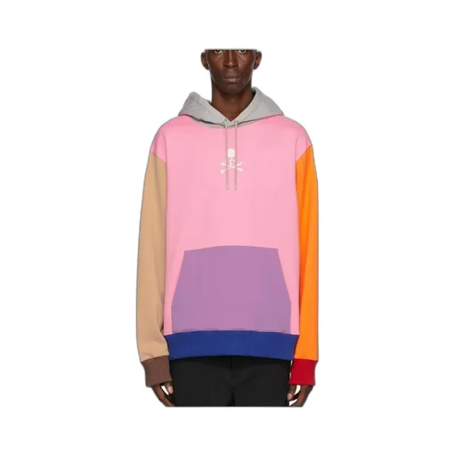 Color Matching Hooded Hoodie