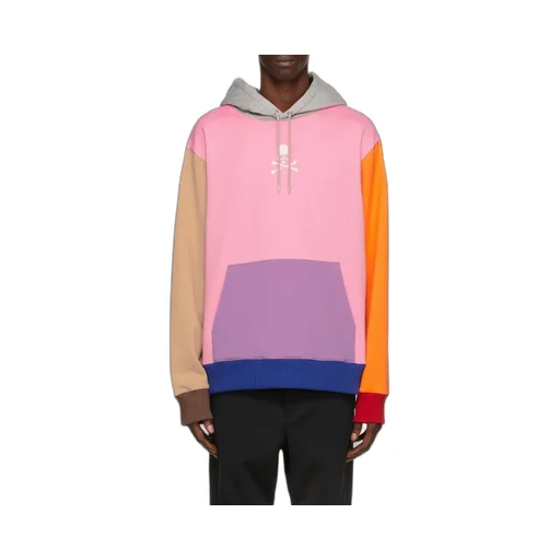 Color Matching Hooded Hoodie