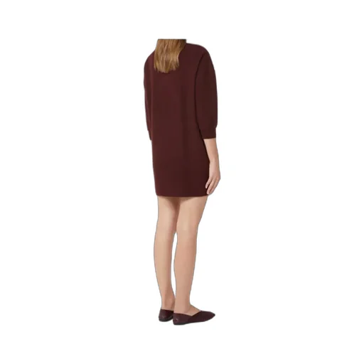 Short Wool And Cashmere Jersey Dress