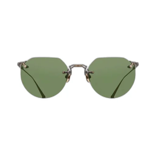 Rimless Round Sunglasses