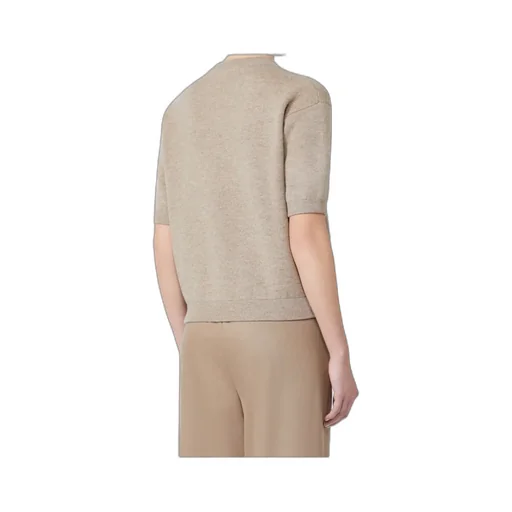 Short-Sleeved Crewneck Jumper