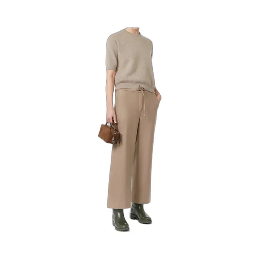 Short-Sleeved Crewneck Jumper