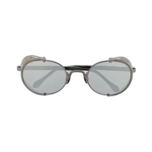 Round-Frame Tinted Sunglasses