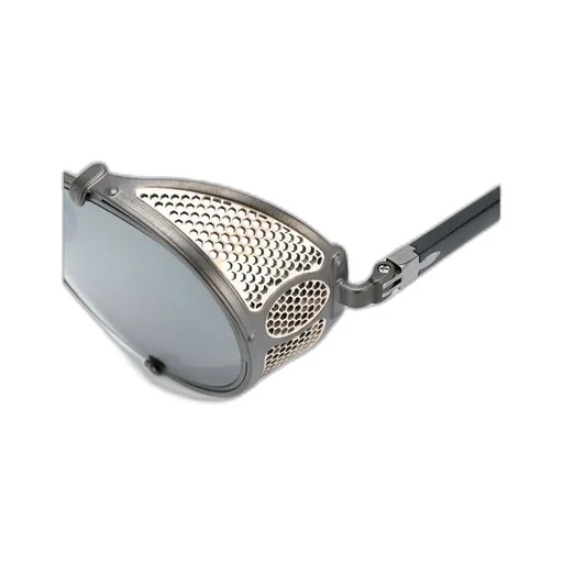 Round-Frame Tinted Sunglasses