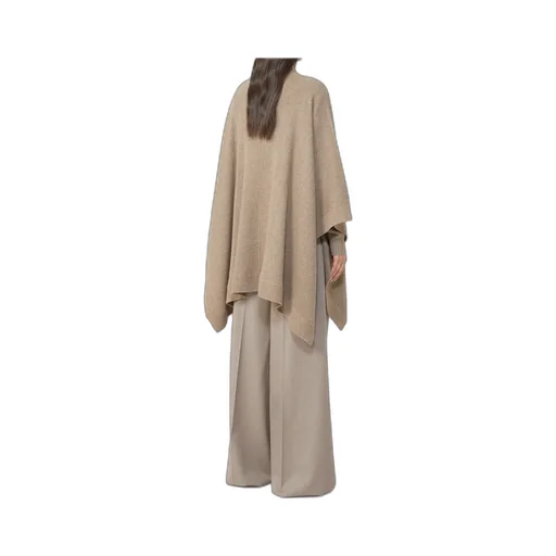 Turtleneck Knit Cape
