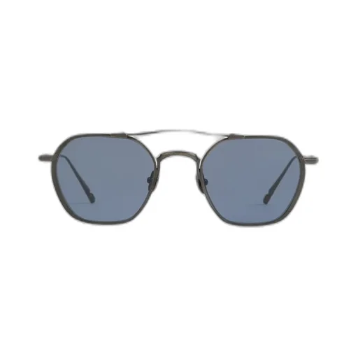 Oval-Frame Sunglasses