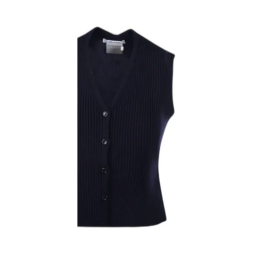 V-Neck Button-Up Gilet
