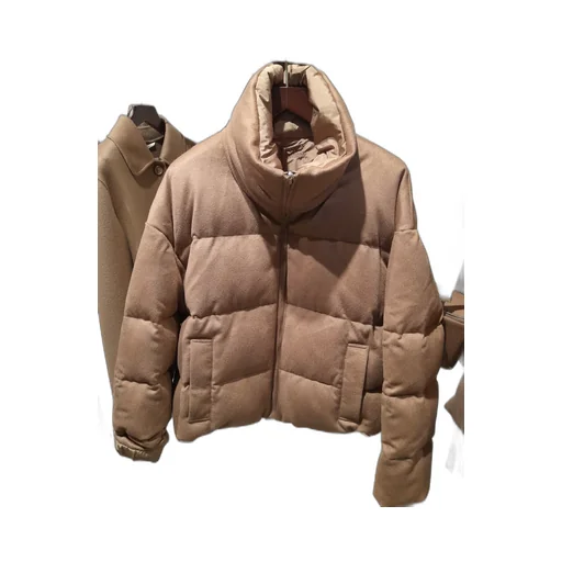 Zip-Up High Neck Reversible Jacket