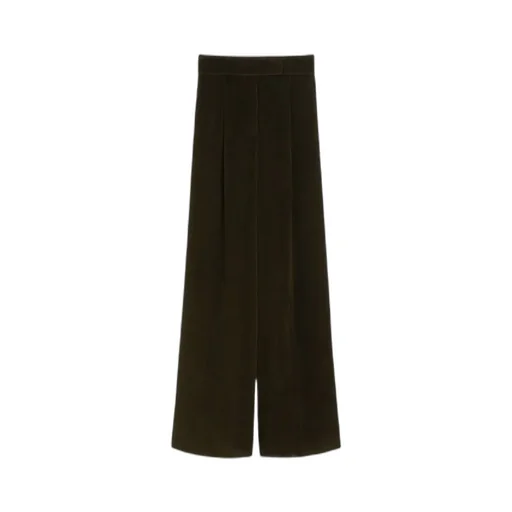 Bosso1234 High-Waist Wide-Leg Pants