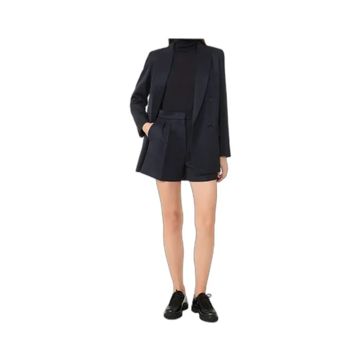 Double Breasted Button-Up Blazer