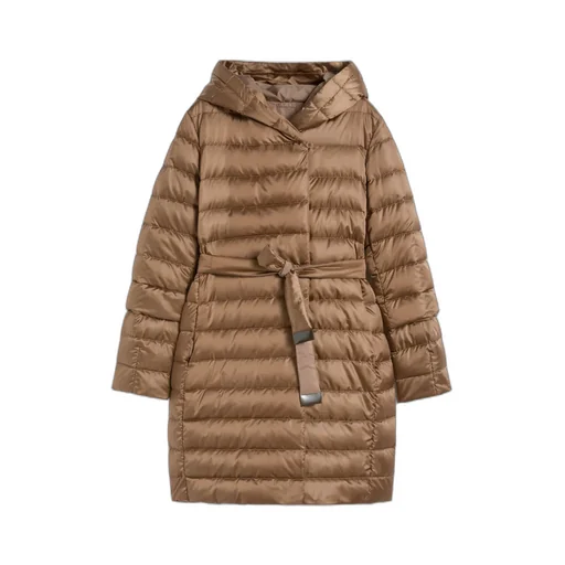 Long-Sleeved Down Jacket