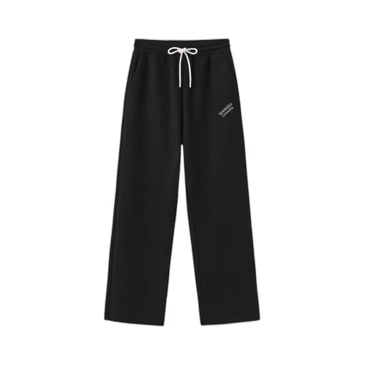 Drawstring Elastic Waist Casual Pants