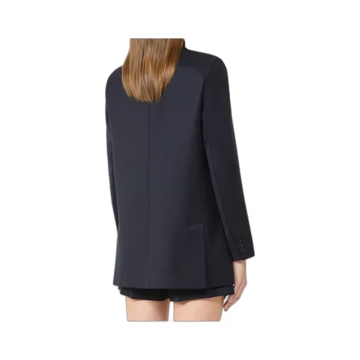 Double Breasted Button-Up Blazer