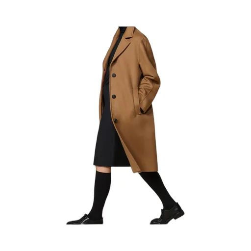 Masculine Cashmere Coat