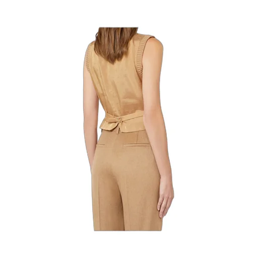 V-Neck Button-Up Gilet