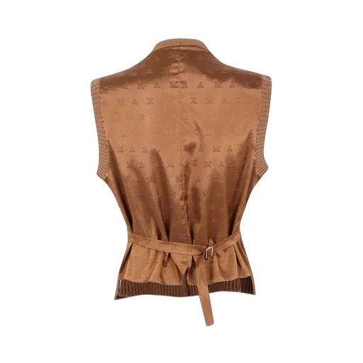 V-Neck Button-Up Gilet