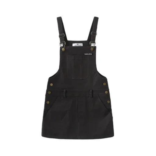 Canvas Suspender Skirt