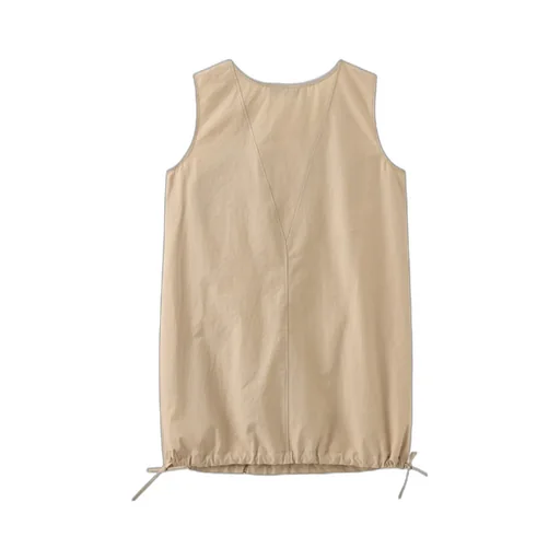 Workwear Drawstring Dress