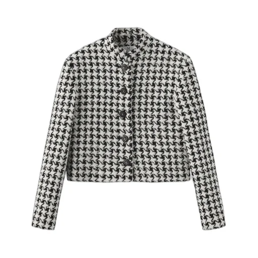 Houndstooth Casual Jacket
