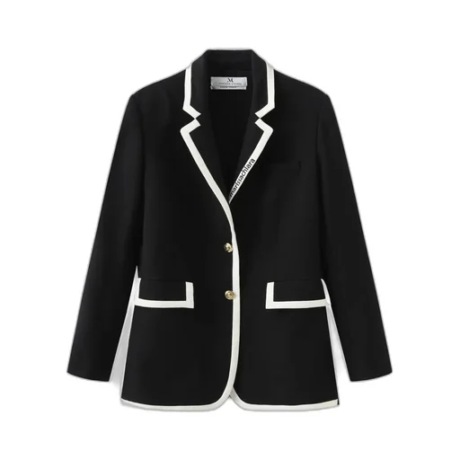 Colorblock Suit Jacket