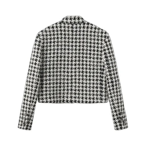 Houndstooth Casual Jacket