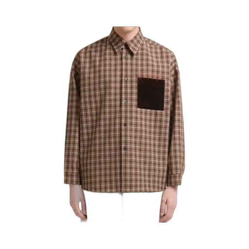 Checked Long Sleeved Shirt