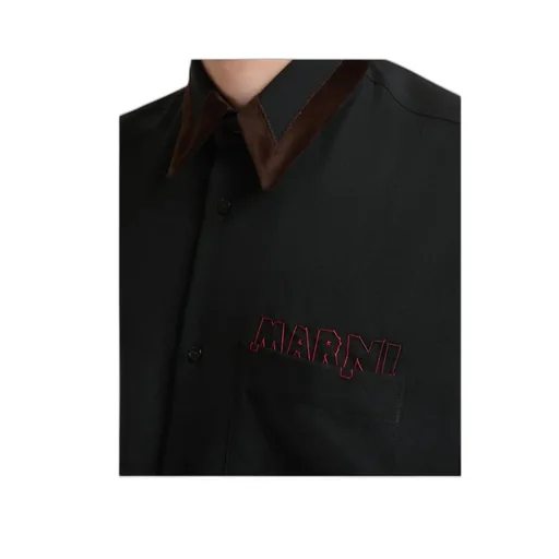 Collared Long-Sleeve Shirt