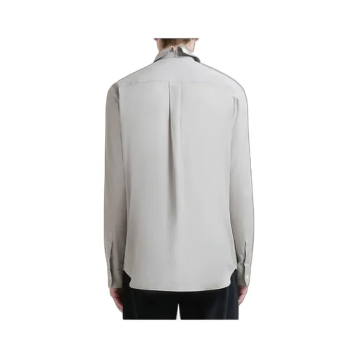 Cotton Poplin Shirt With Marni Mending Logo
