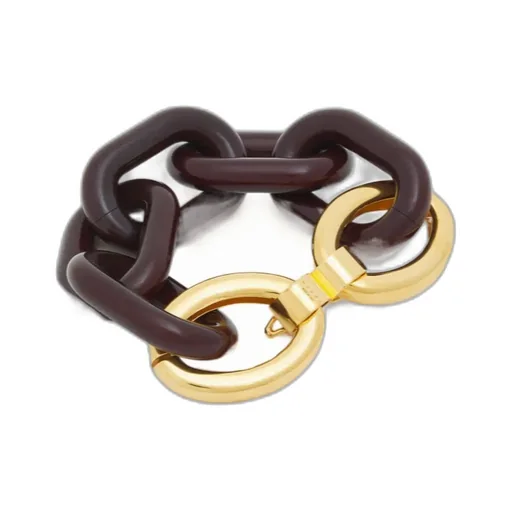 Logo-Engraved Chain-Link Bracelet