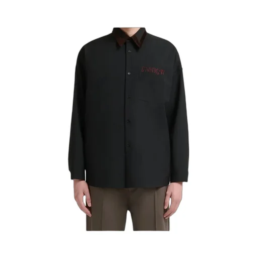 Collared Long-Sleeve Shirt