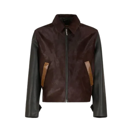 Zipped Leather Jacket